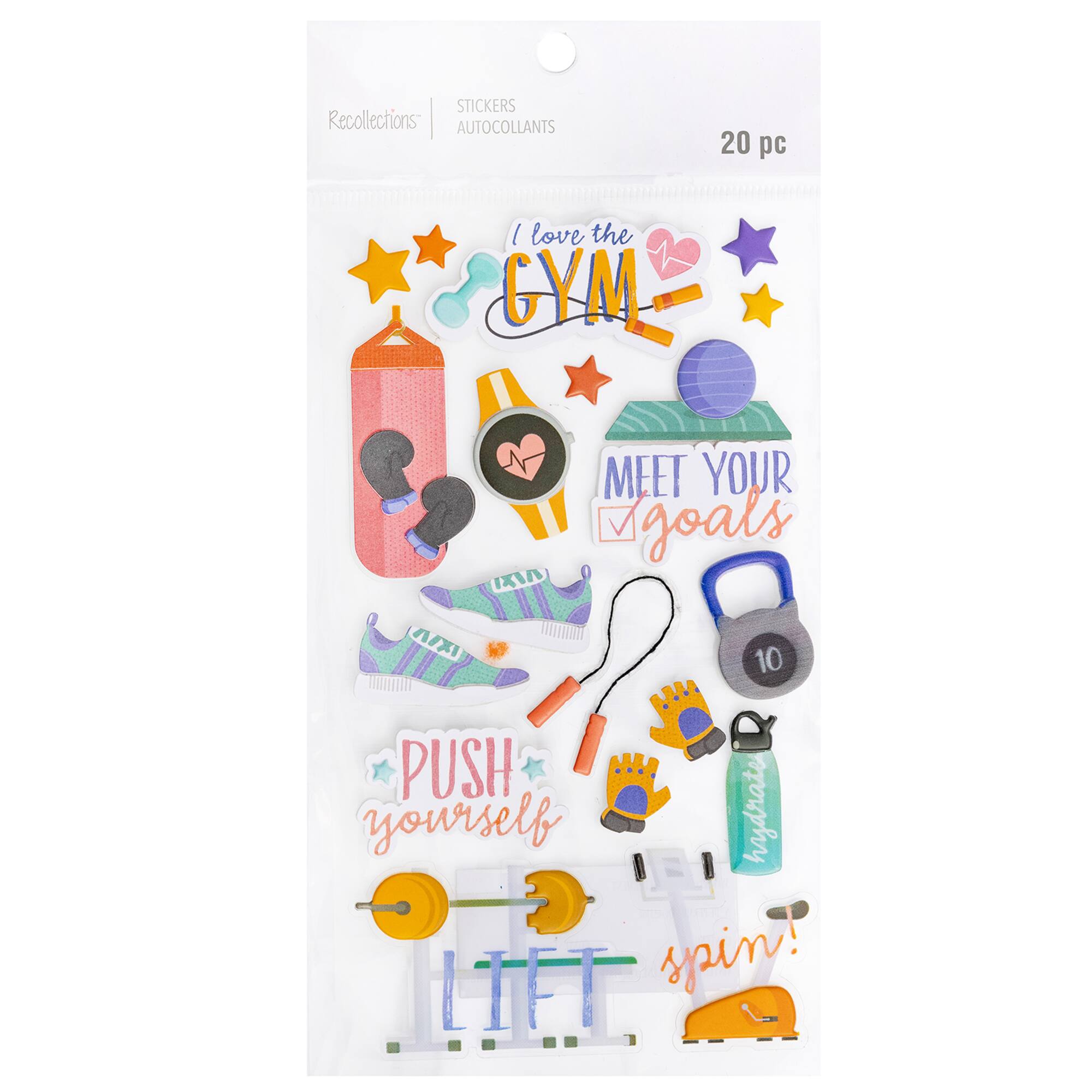 Gym Stickers by Recollections™